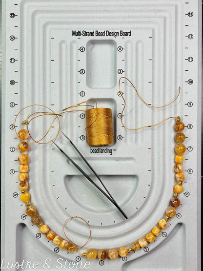 Hand Knotted Gemstone Necklaces