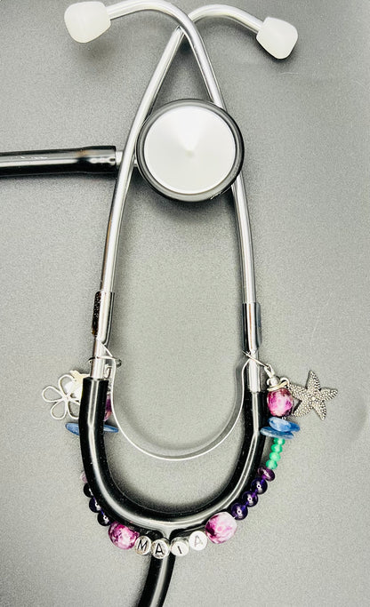 Stethoscope Name Charm