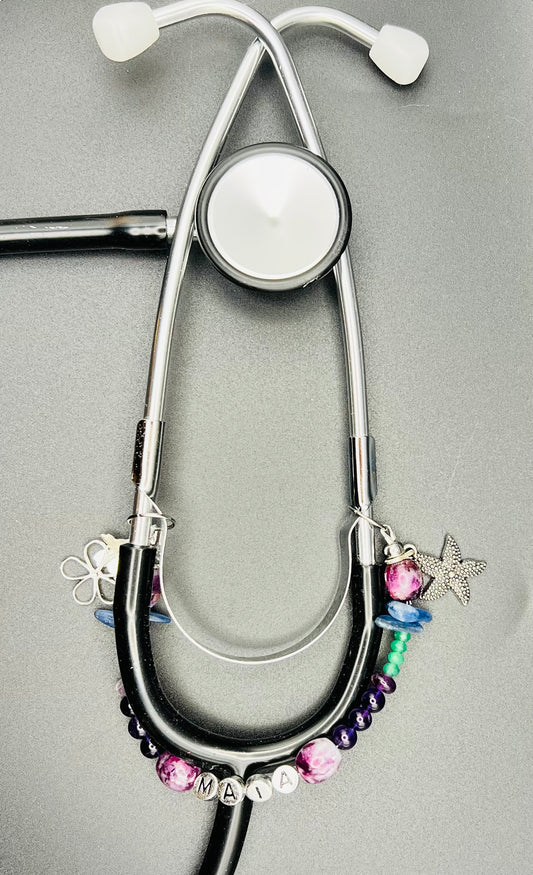 Stethoscope Name Charm